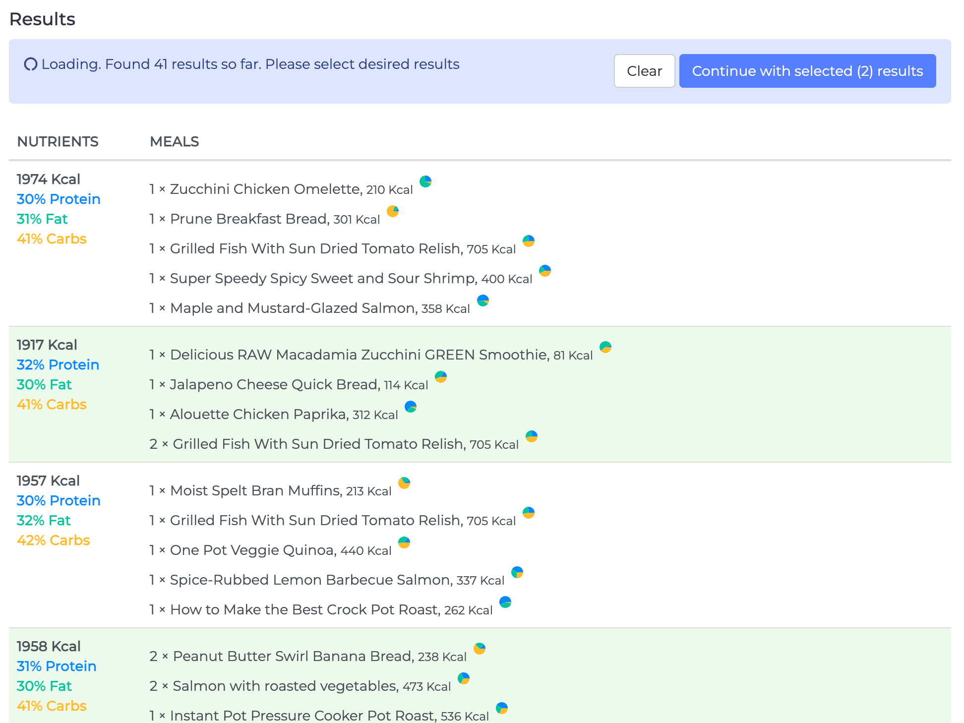 meal planning software