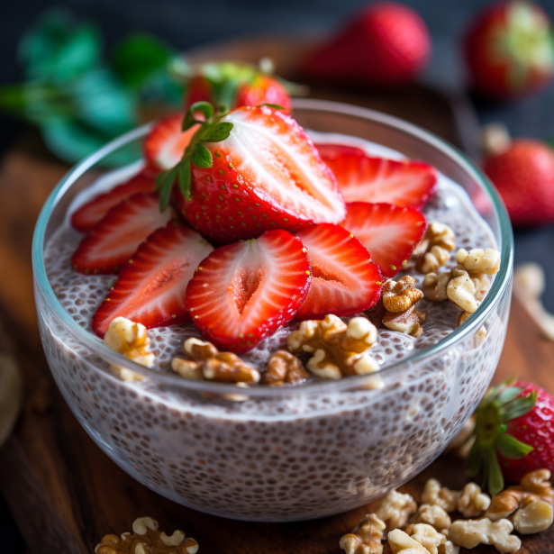 vegan chia pudding