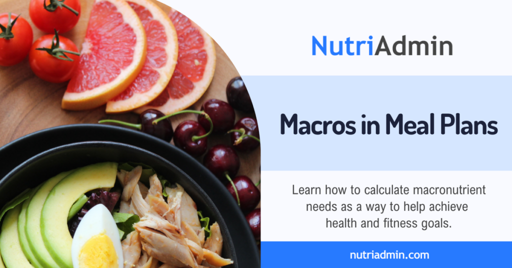 Learn how to calculate macronutrient needs as a way to help achieve health and fitness goals