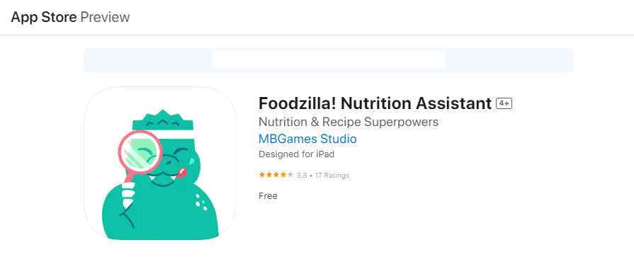 app store review free app foodzilla