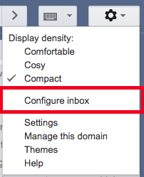 configure inbox