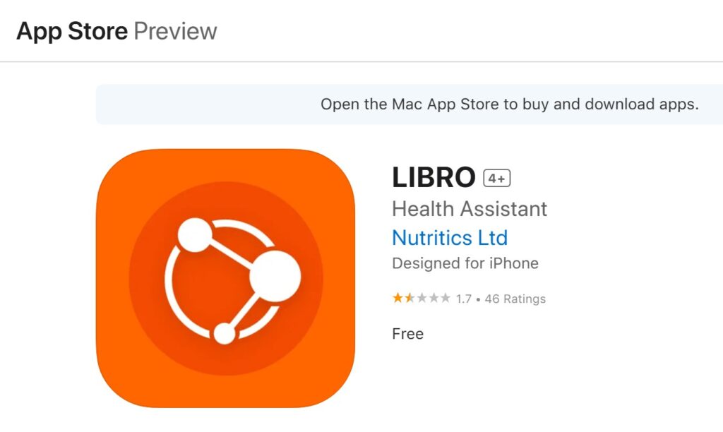 nutritics libro app store