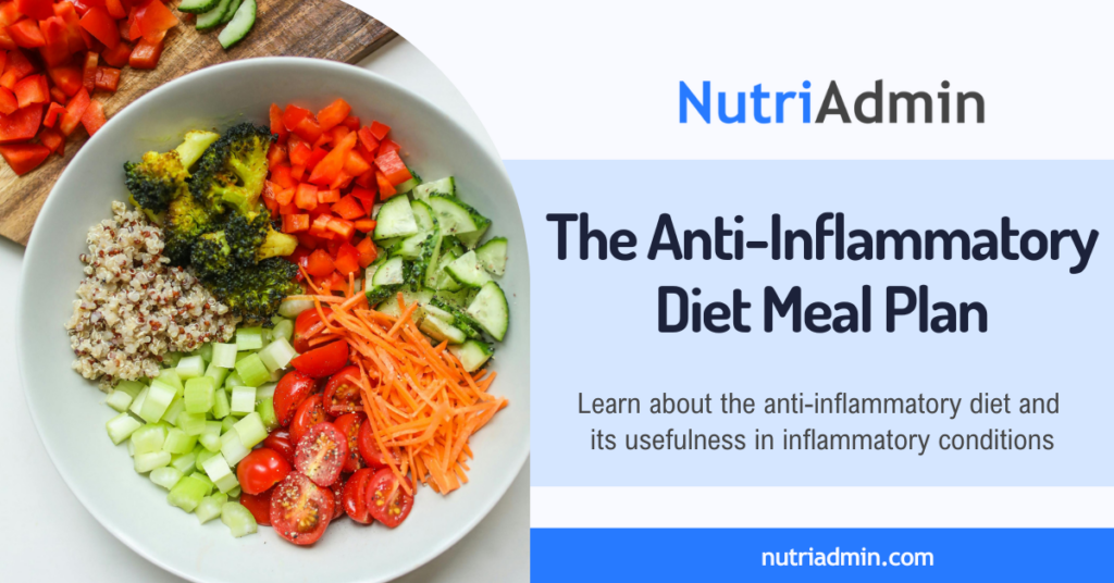anti inflammatory diet meal plan