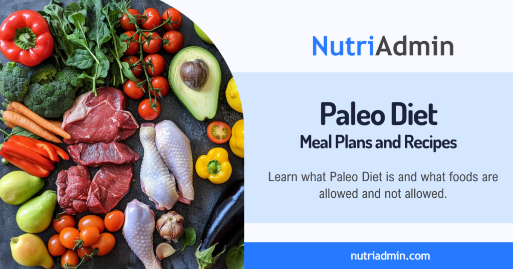paleo diet meal plans and recipes