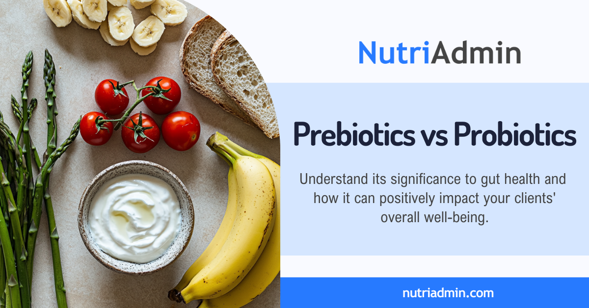 prebiotics vs probiotics