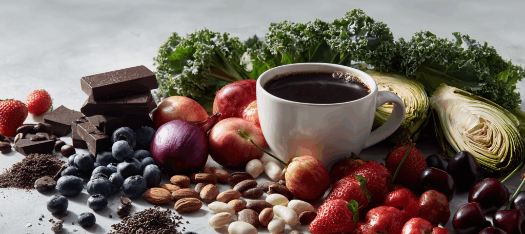 polyphenols food list